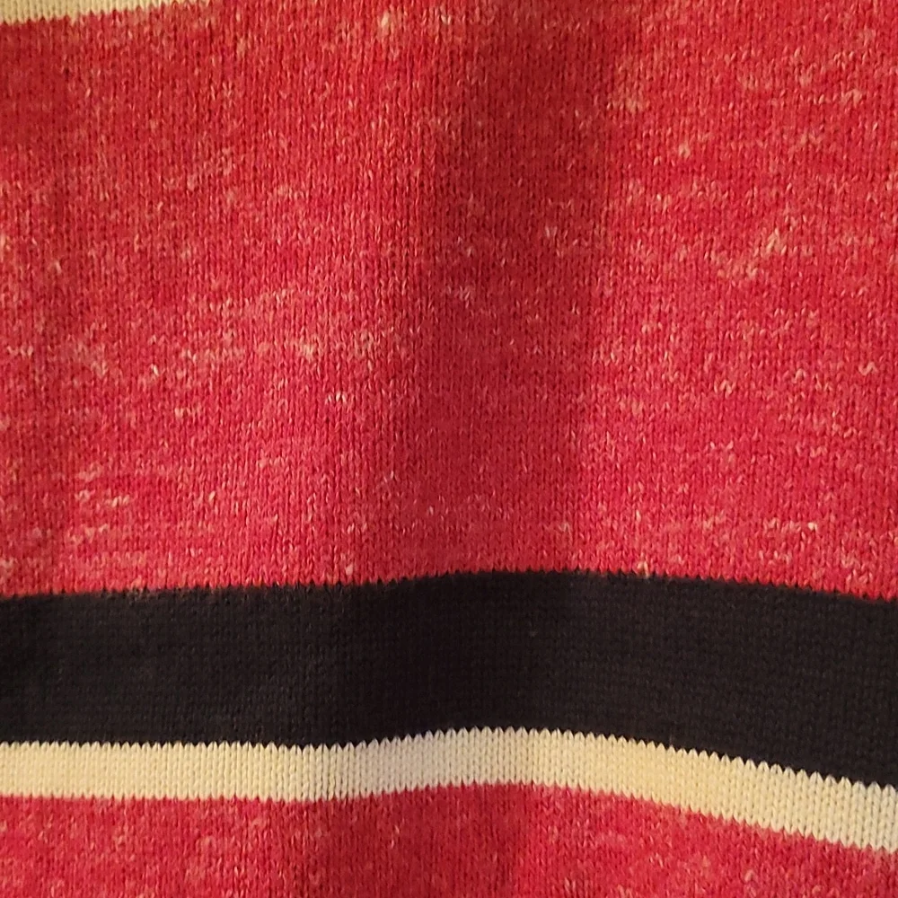 GAP red striped sweater XXL/14
